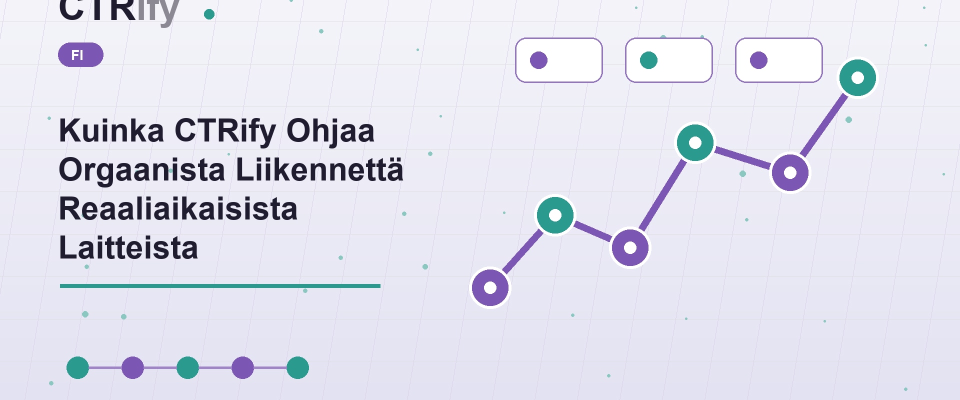 Kuinka CTRify Ohjaa Orgaanista Liikennettä Reaaliaikaisista Laitteista
