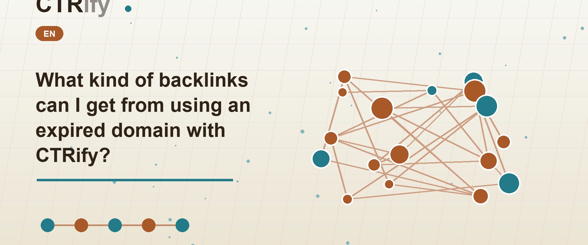What kind of backlinks can I get from using an expired domain with CTRify?