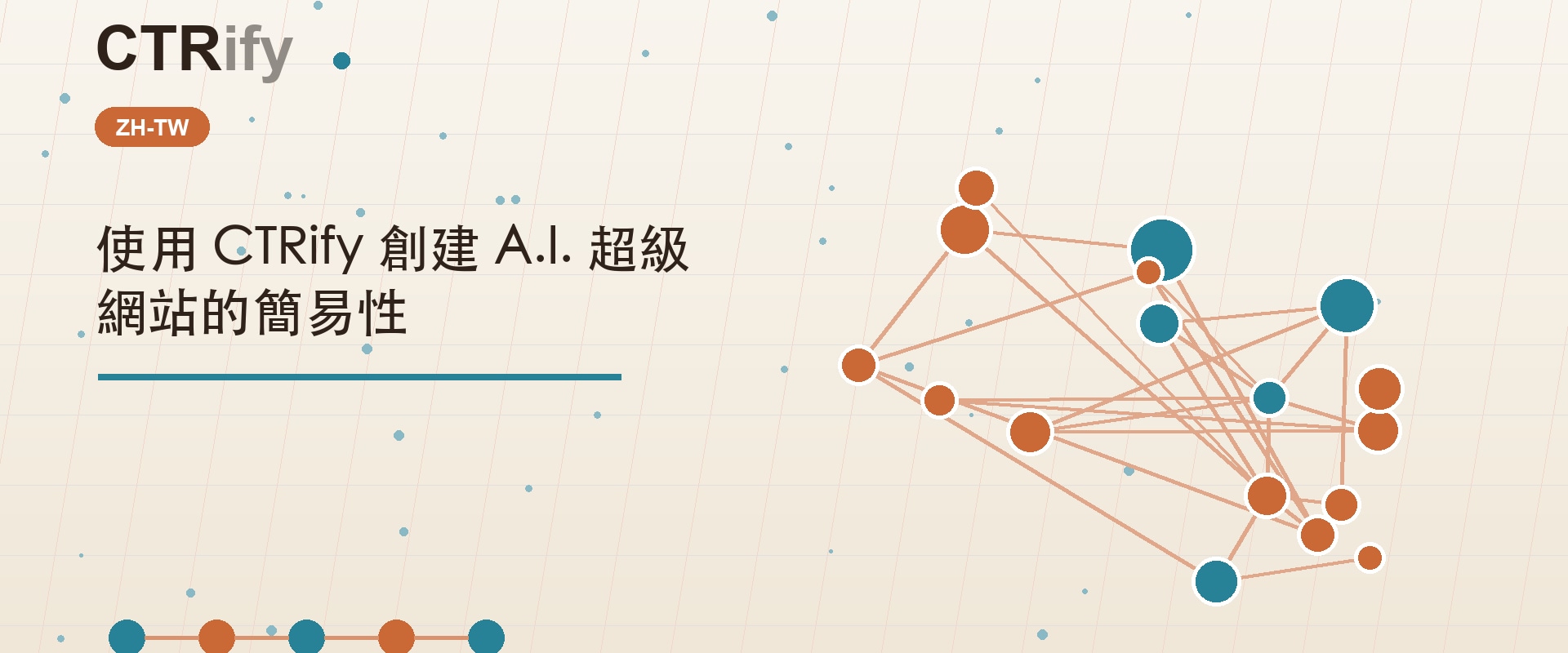 使用 CTRify 創建 A.I. 超級網站的簡易性