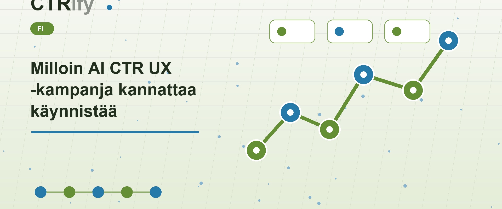 Milloin AI CTR UX -kampanja kannattaa käynnistää