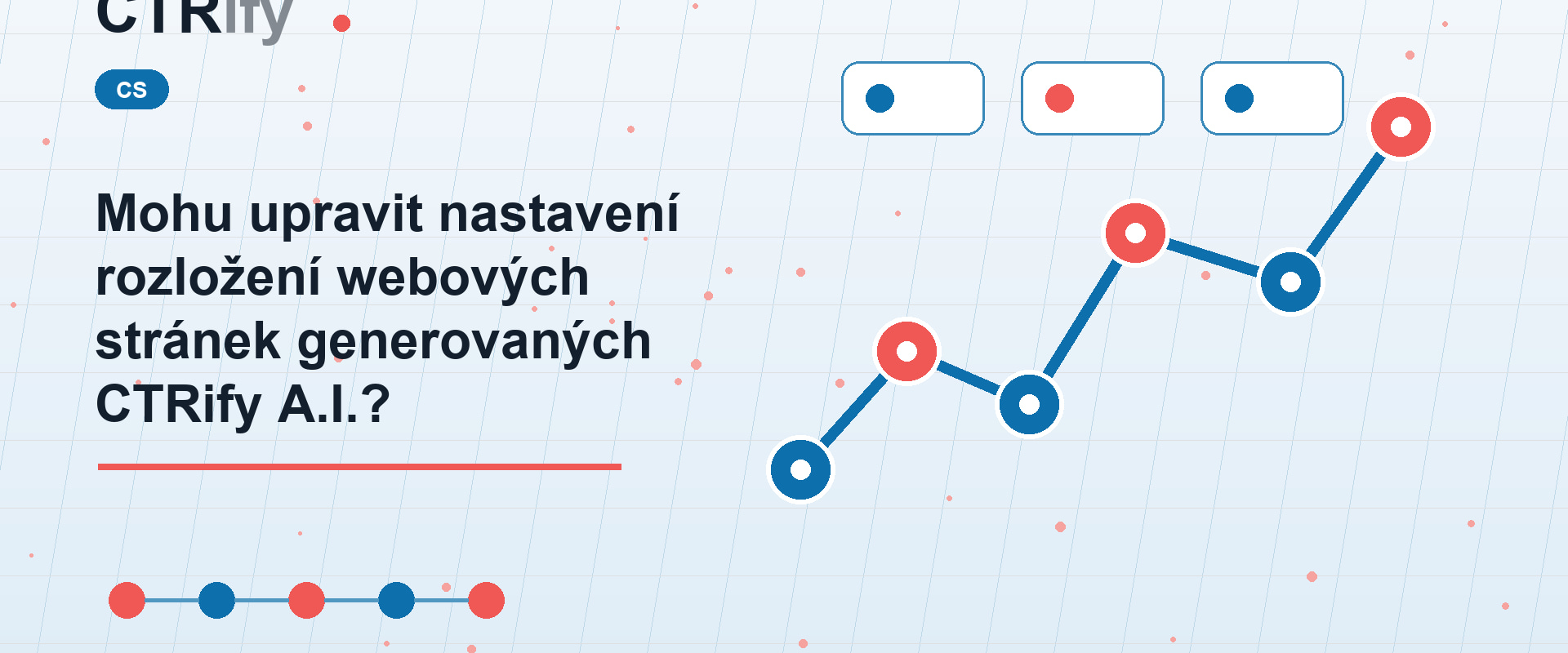 Mohu upravit nastavení rozložení webových stránek generovaných CTRify A.I.?