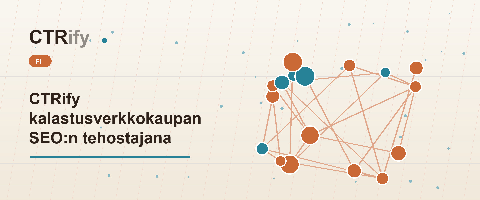 CTRify kalastusverkkokaupan SEO:n tehostajana
