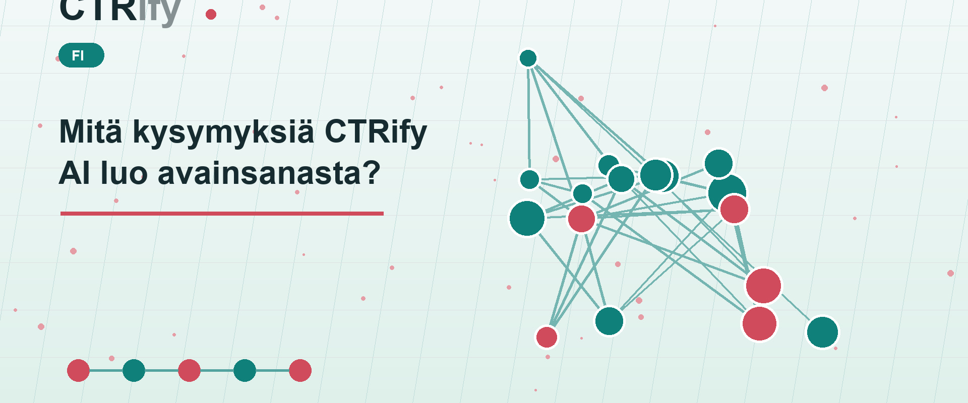 Mitä kysymyksiä CTRify AI luo avainsanasta?