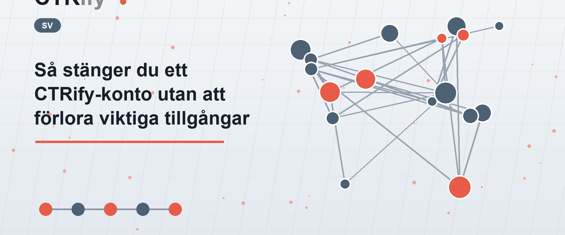 Så stänger du ett CTRify-konto utan att förlora viktiga tillgångar