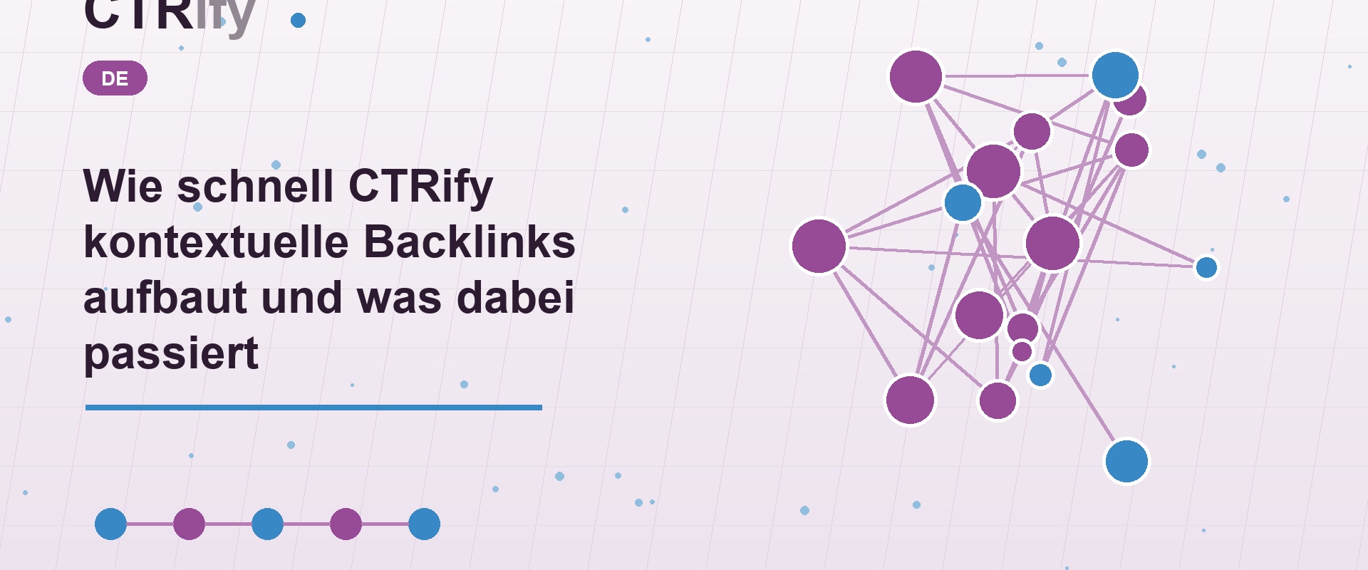 Wie schnell CTRify kontextuelle Backlinks aufbaut und was dabei passiert