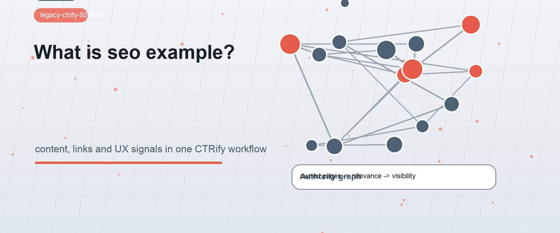 What Is An SEO Example With CTRify