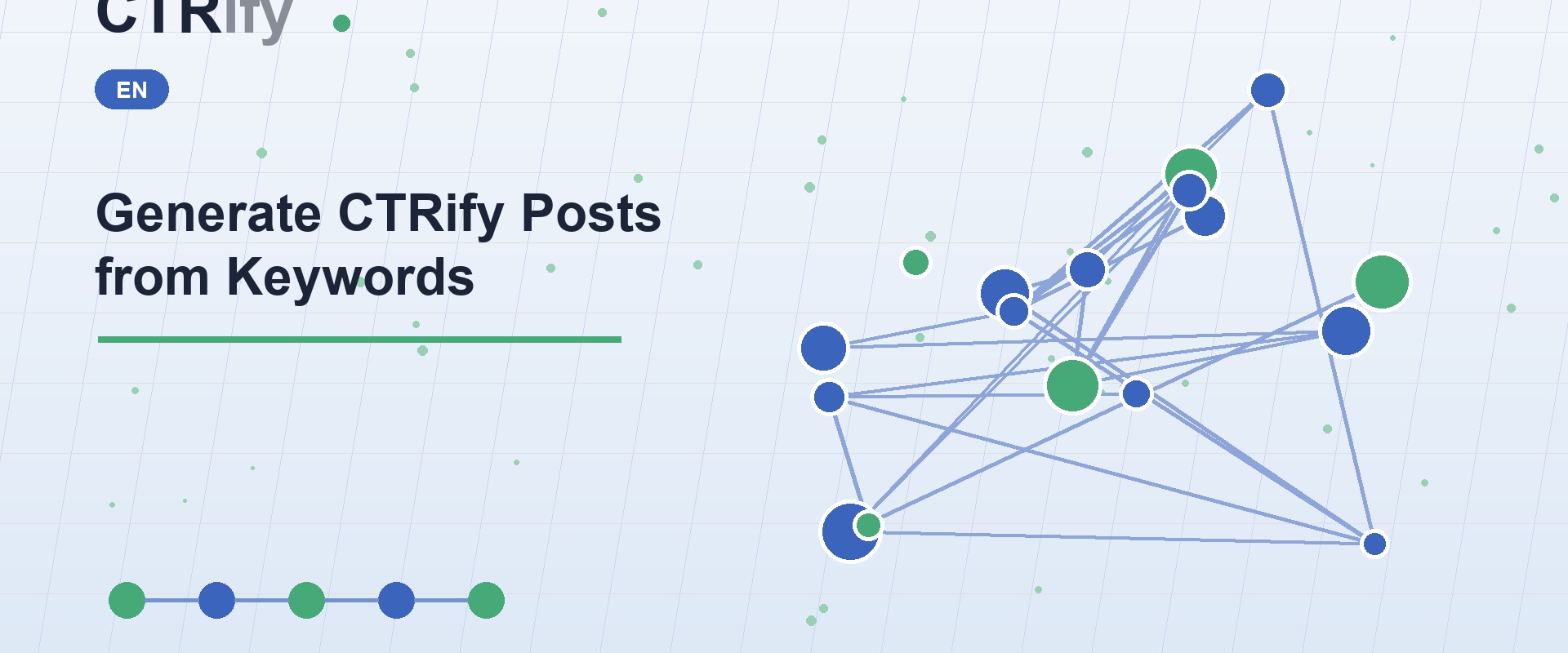 Generate CTRify Posts from Keywords