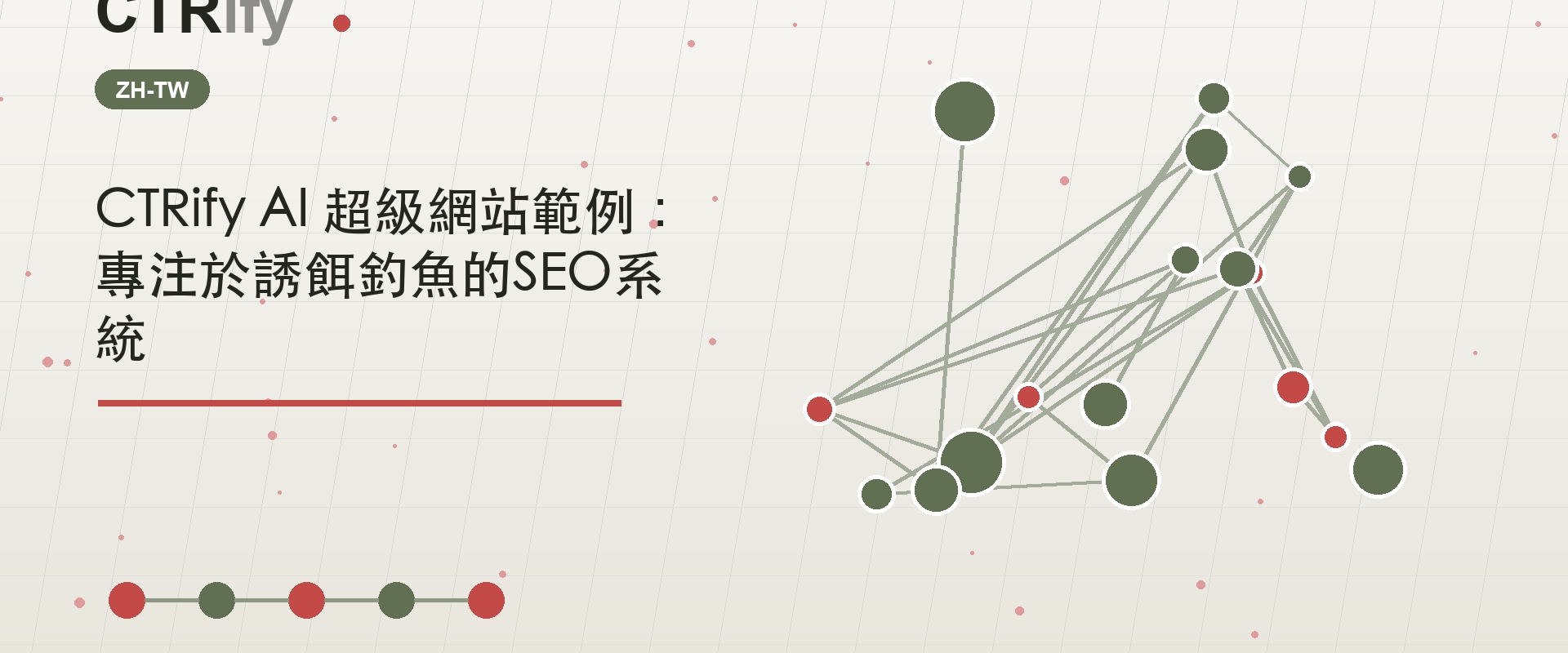 CTRify AI 超級網站範例：專注於誘餌釣魚的SEO系統