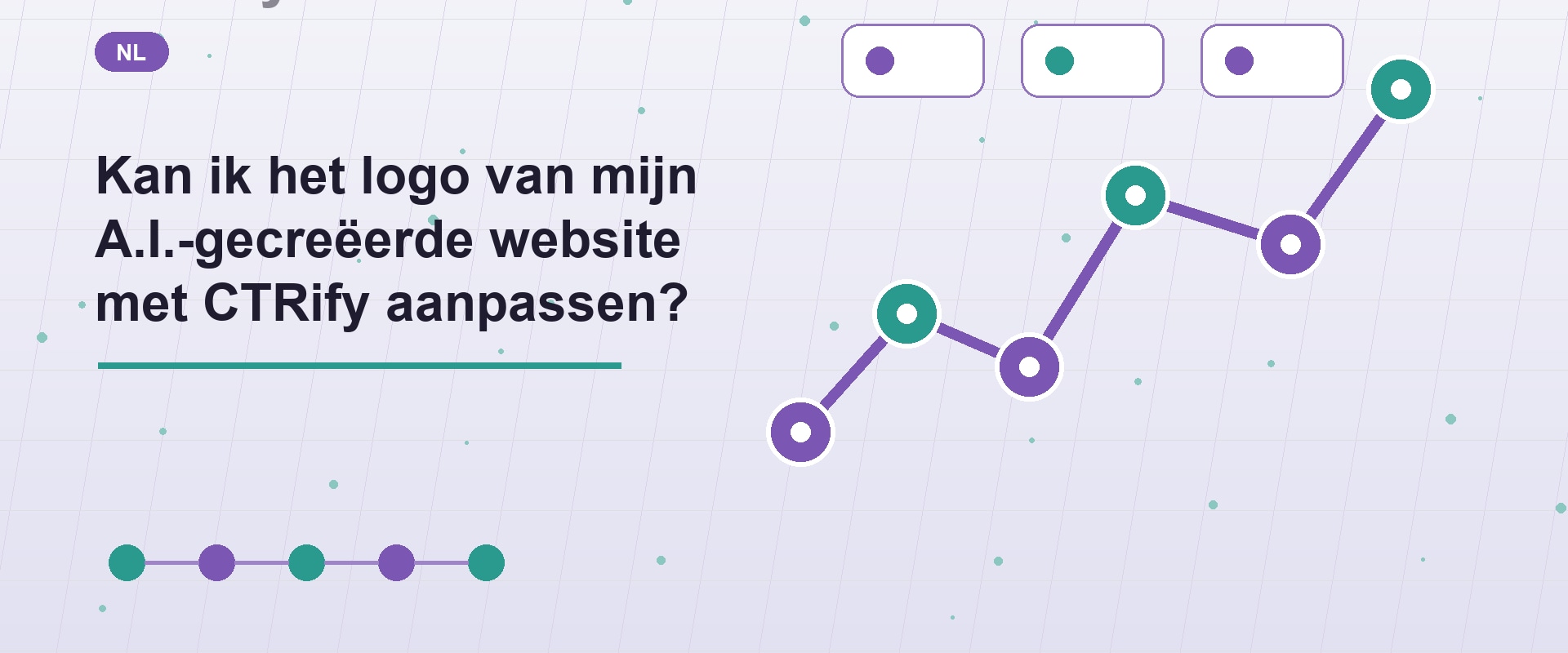 Kan ik het logo van mijn A.I.-gecreëerde website met CTRify aanpassen?