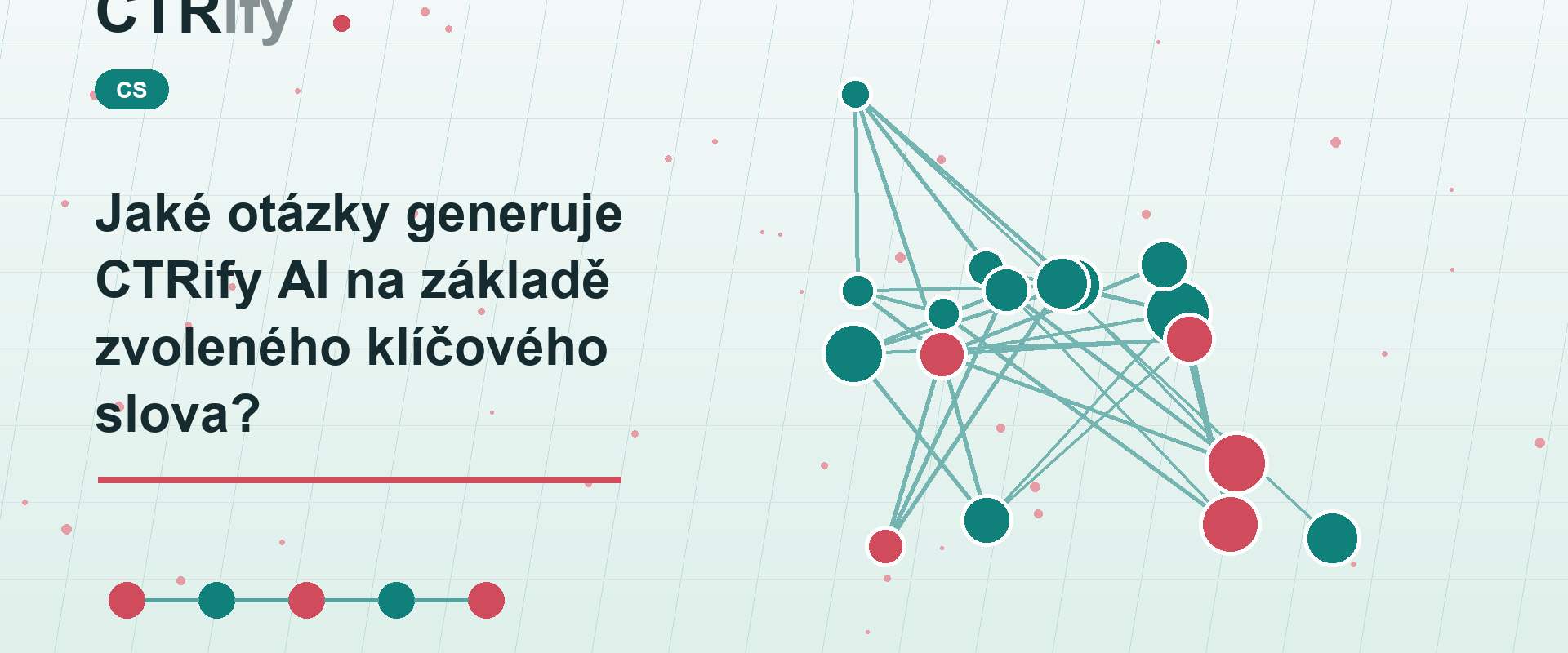 Jaké otázky generuje CTRify AI na základě zvoleného klíčového slova?