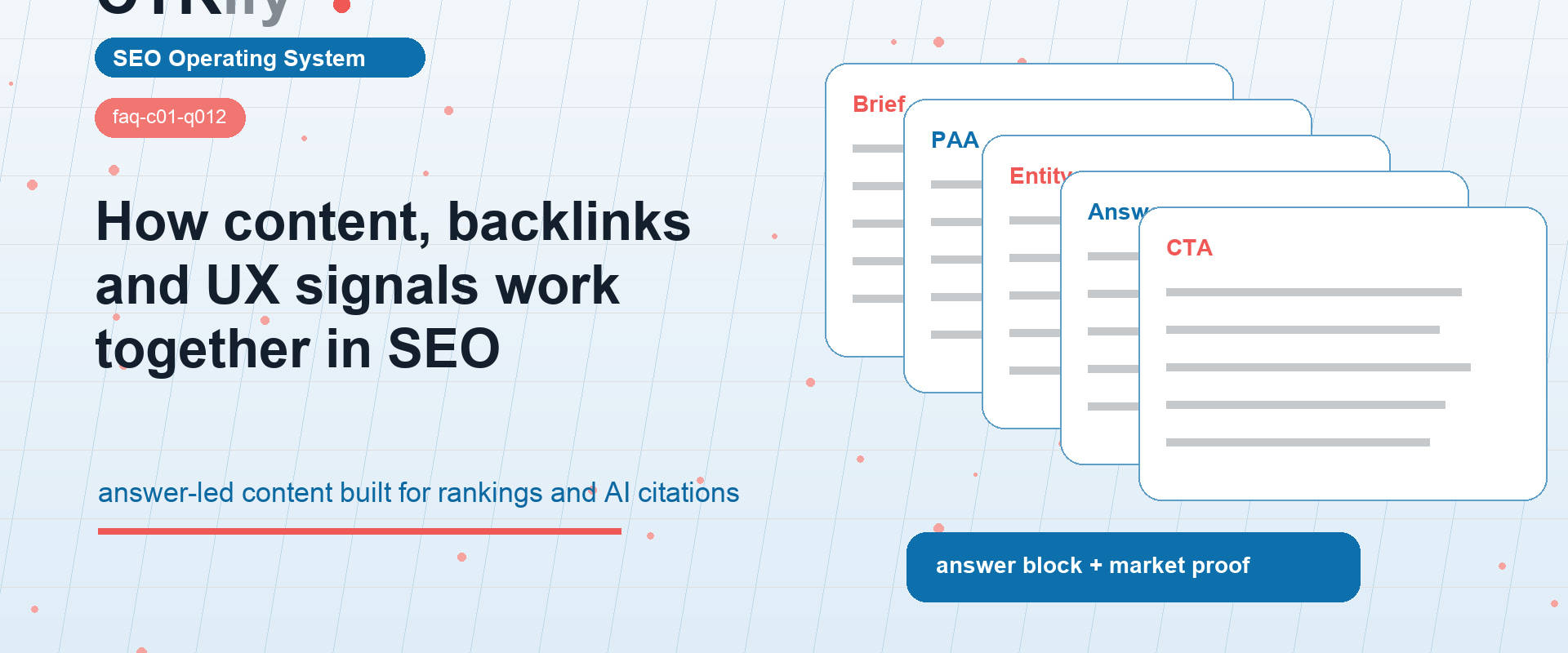 Comment combiner contenu, backlinks et signaux UX CTR en SEO