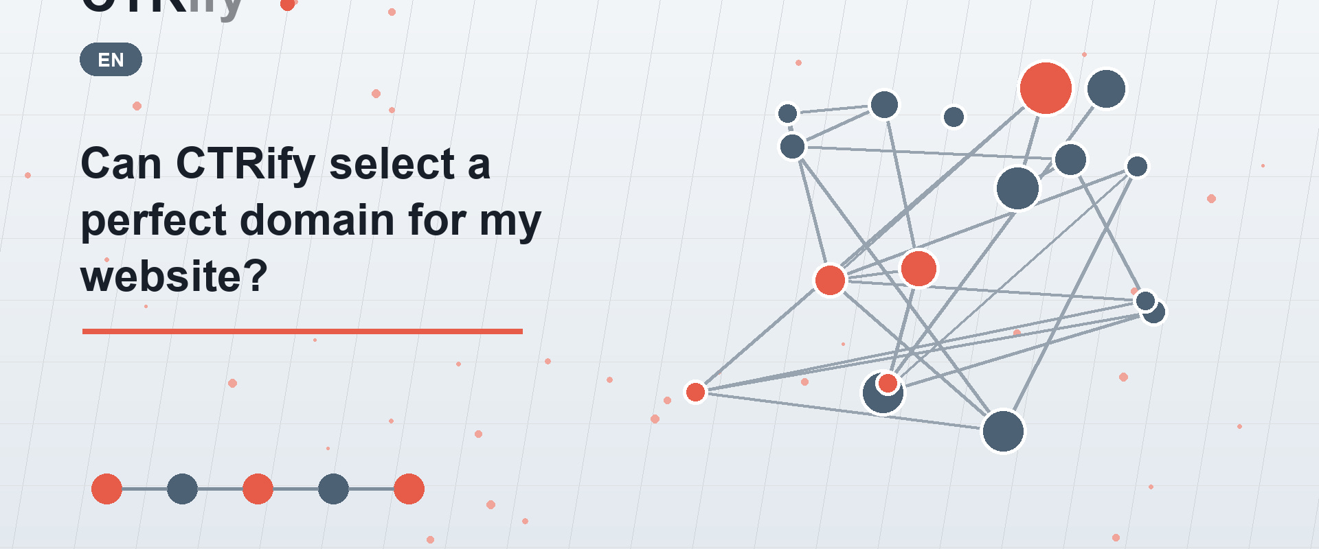 Can CTRify select a perfect domain for my website?