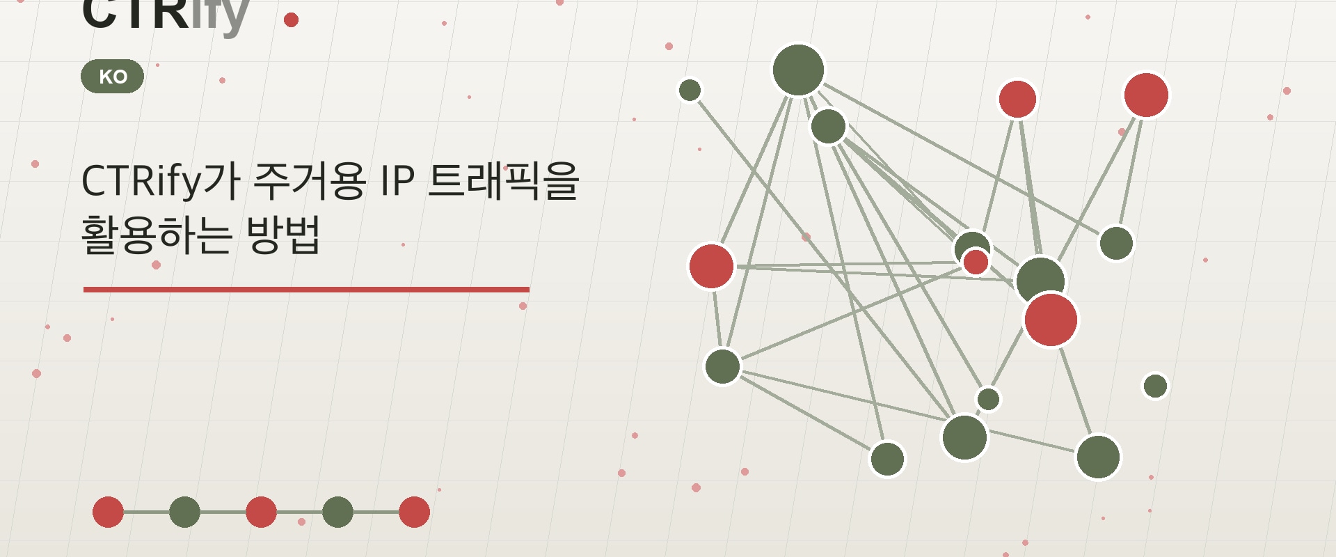 CTRify가 주거용 IP 트래픽을 활용하는 방법