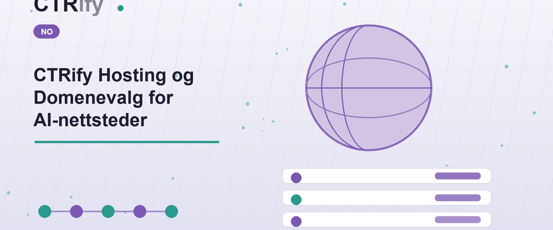 CTRify Hosting og Domenevalg for AI-nettsteder