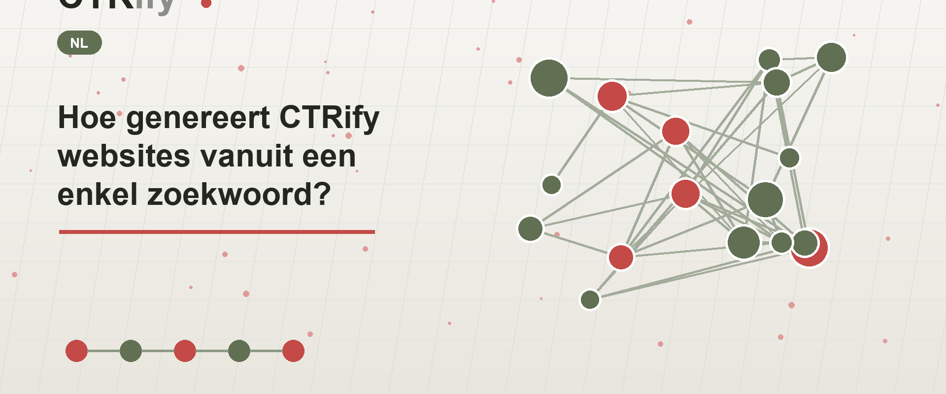 Hoe genereert CTRify websites vanuit een enkel zoekwoord?