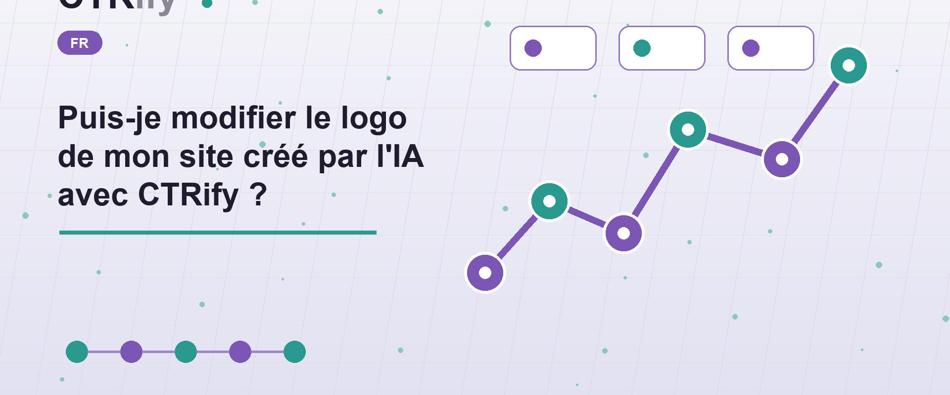 Puis-je modifier le logo de mon site créé par l'IA avec CTRify ?