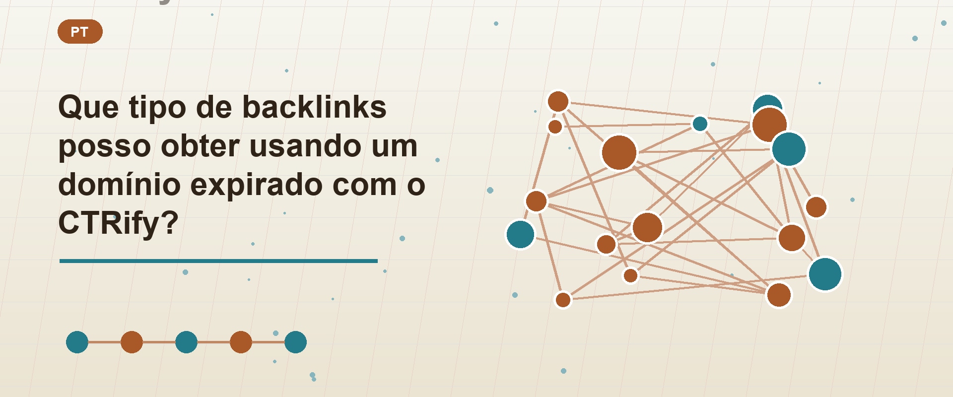 Que tipo de backlinks posso obter usando um domínio expirado com o CTRify?