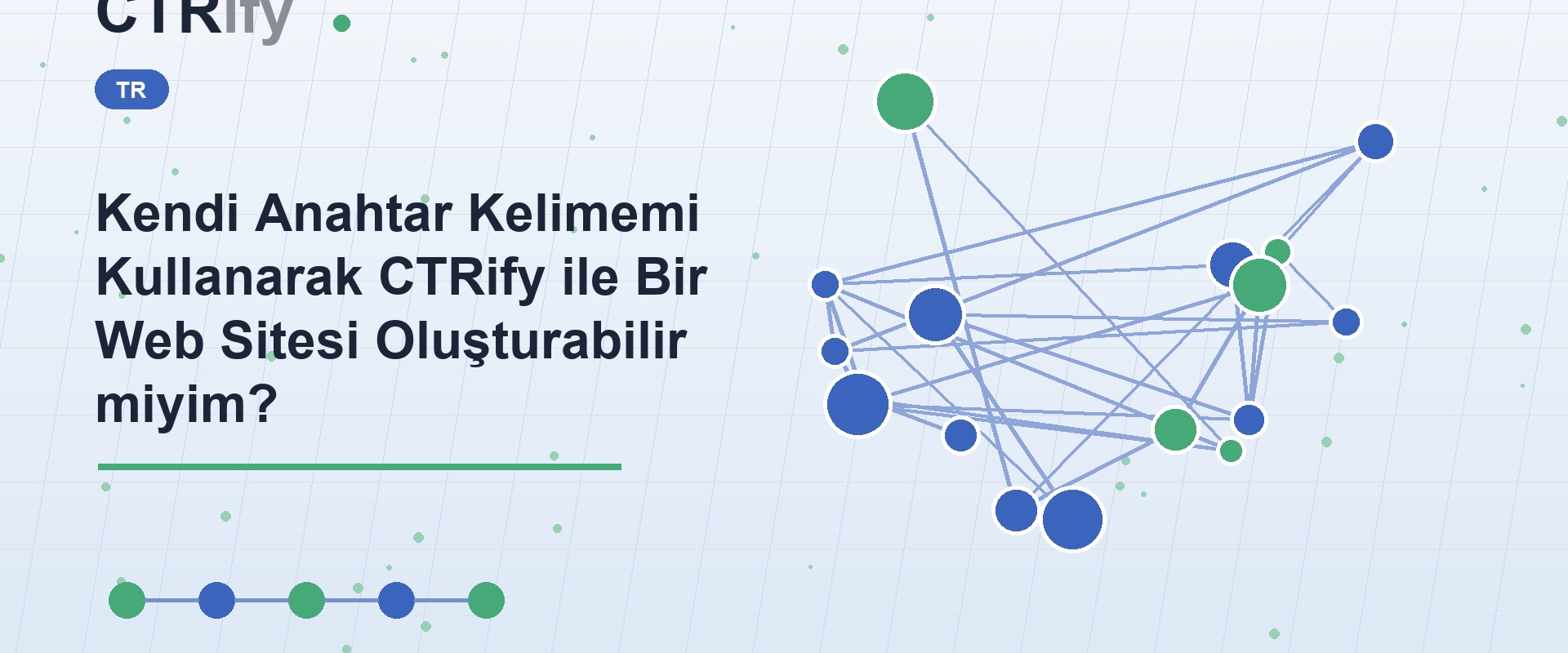 Kendi Anahtar Kelimemi Kullanarak CTRify ile Bir Web Sitesi Oluşturabilir miyim?