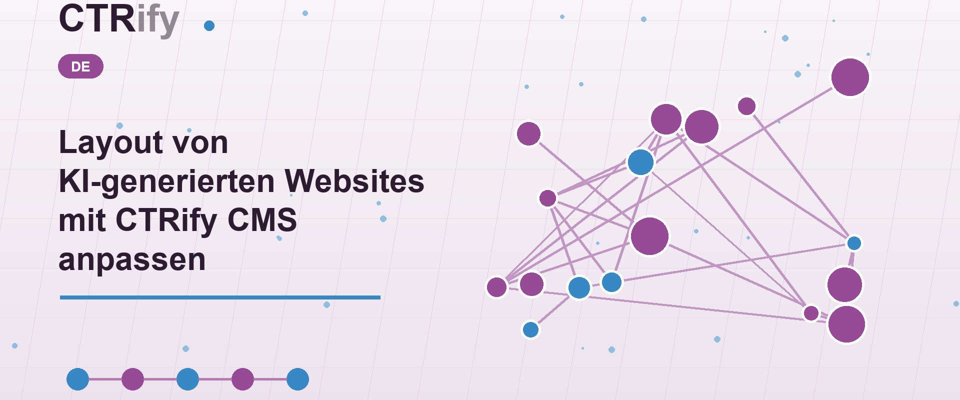 Layout von KI-generierten Websites mit CTRify CMS anpassen