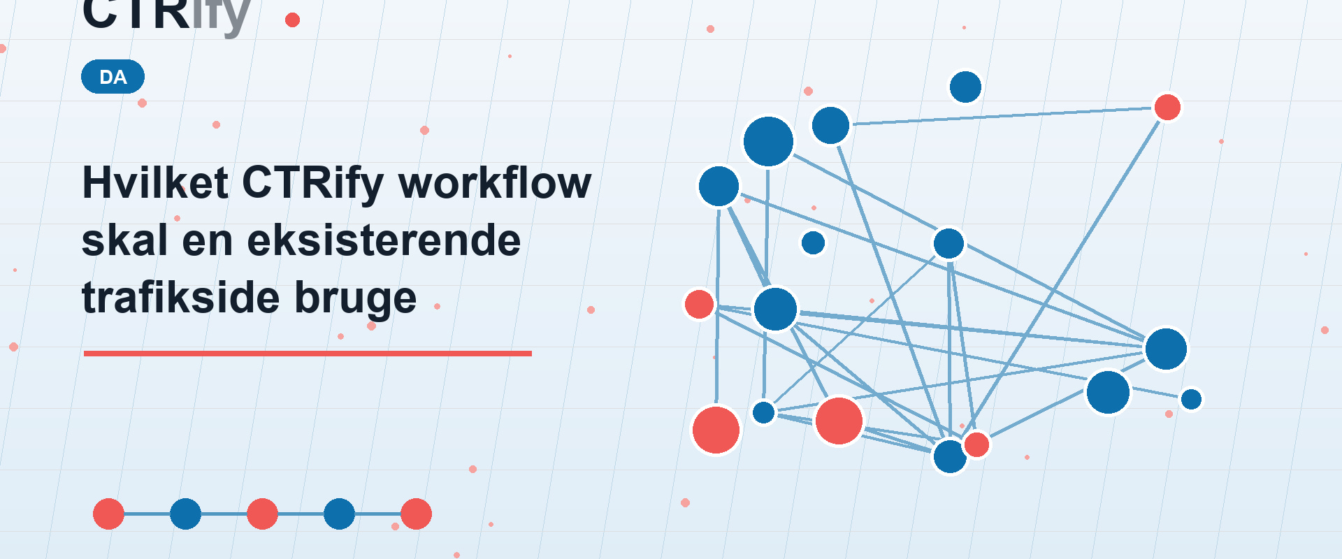 Hvilket CTRify workflow skal en eksisterende trafikside bruge