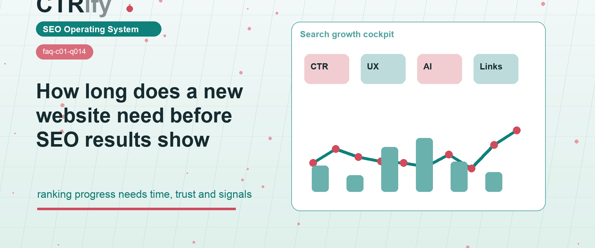 How long does a new website need before SEO results show