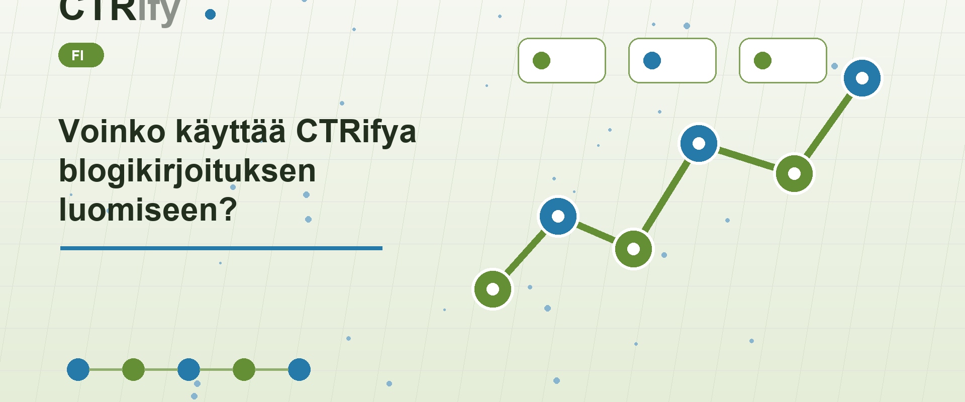 Voinko käyttää CTRifya blogikirjoituksen luomiseen?