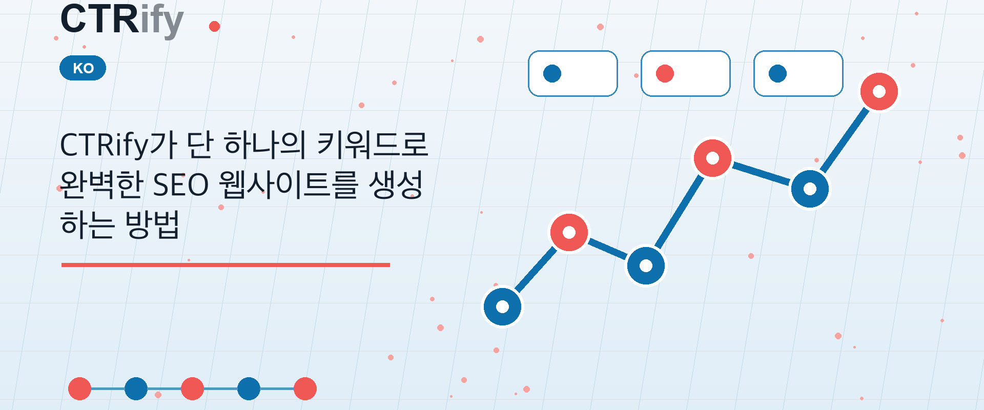 CTRify가 단 하나의 키워드로 완벽한 SEO 웹사이트를 생성하는 방법