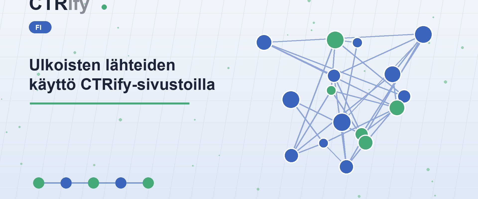 Ulkoisten lähteiden käyttö CTRify-sivustoilla