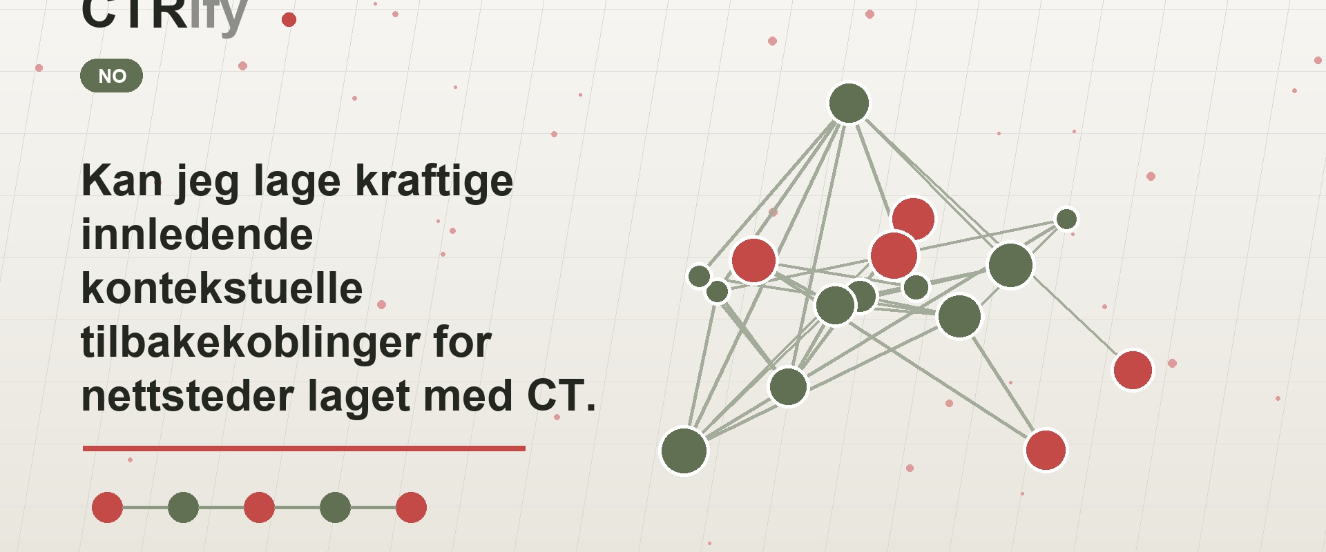 Kan jeg lage kraftige innledende kontekstuelle tilbakekoblinger for nettsteder laget med CTRify?