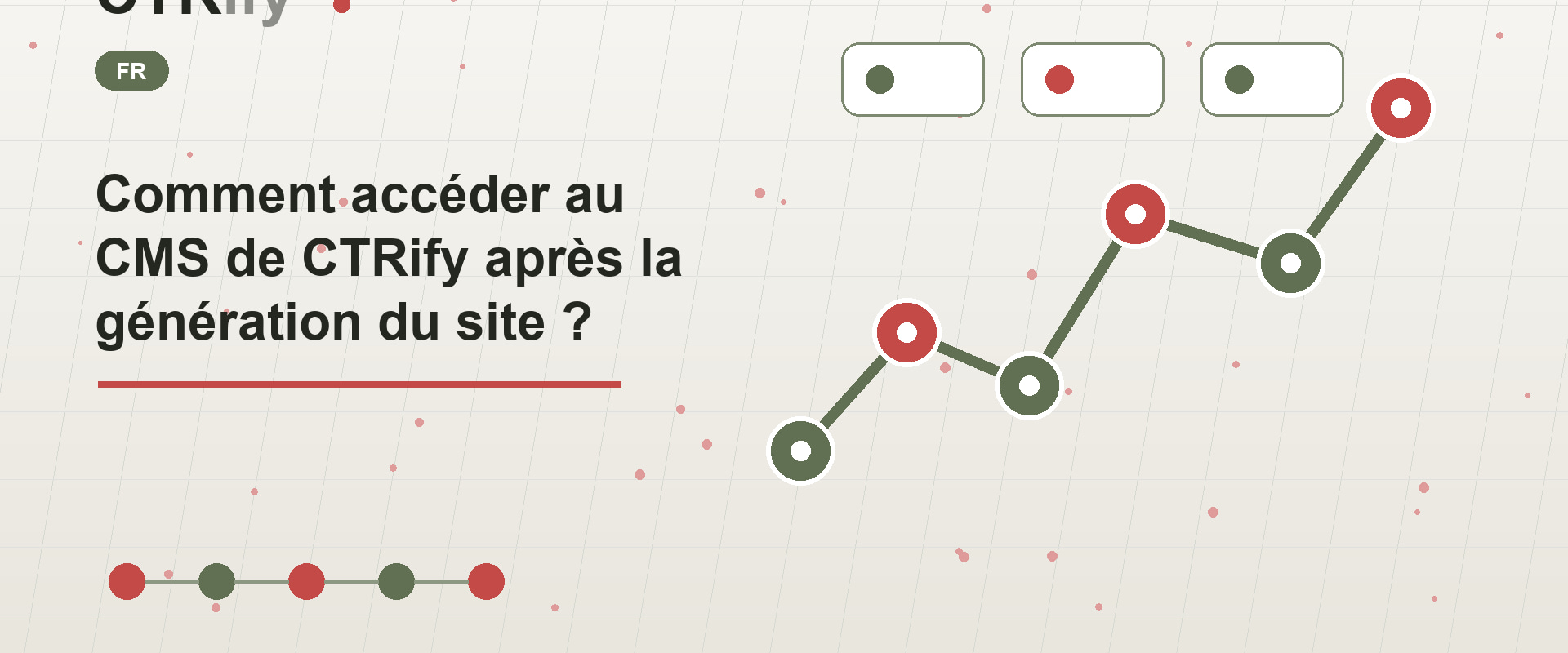 Comment accéder au CMS de CTRify après la génération du site ?