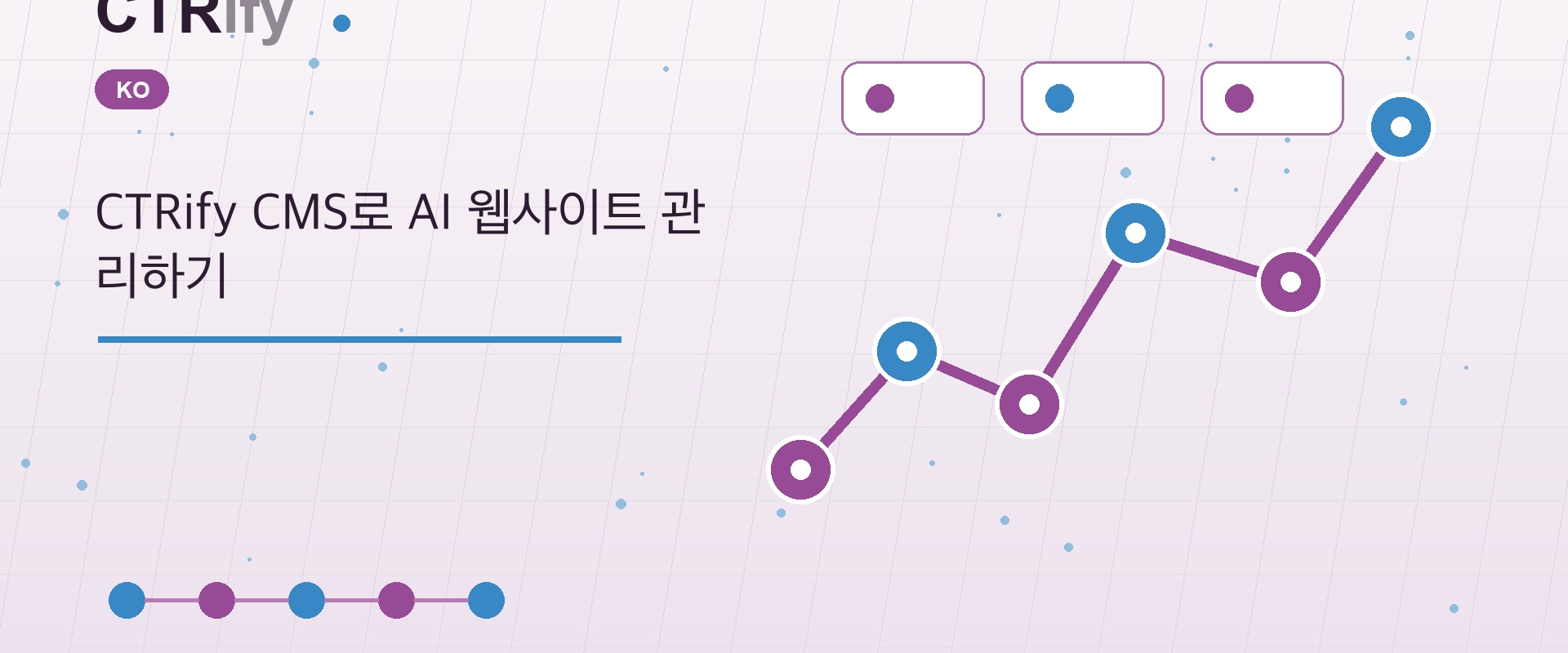 CTRify CMS로 AI 웹사이트 관리하기