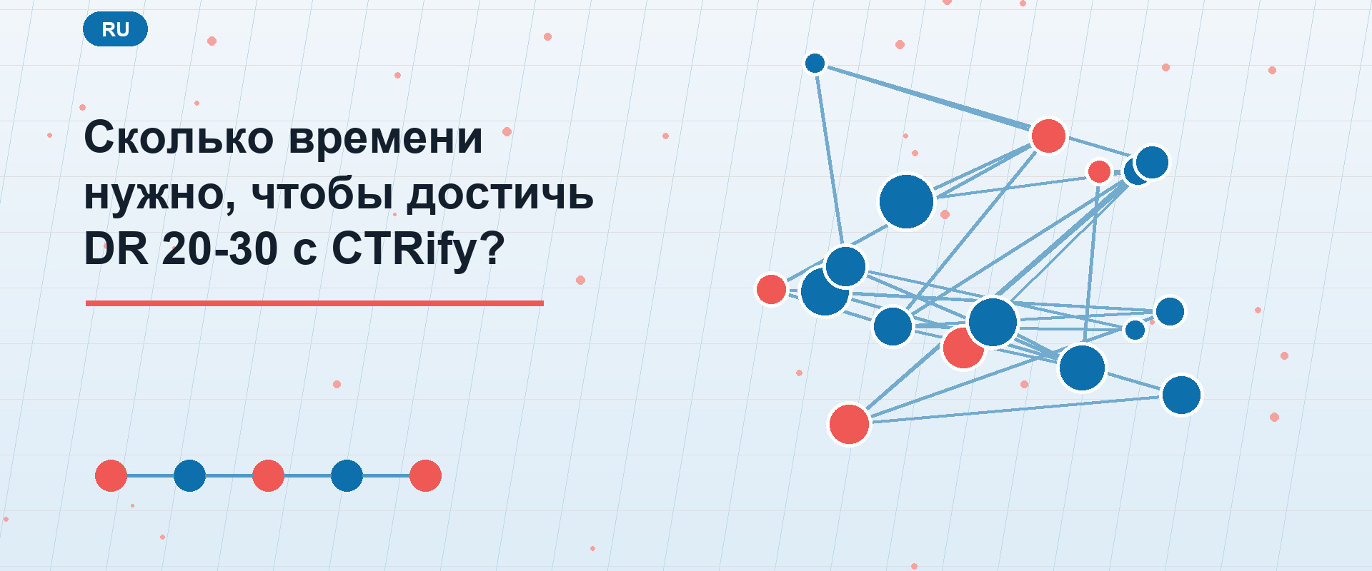 Сколько времени нужно, чтобы достичь DR 20-30 с CTRify?