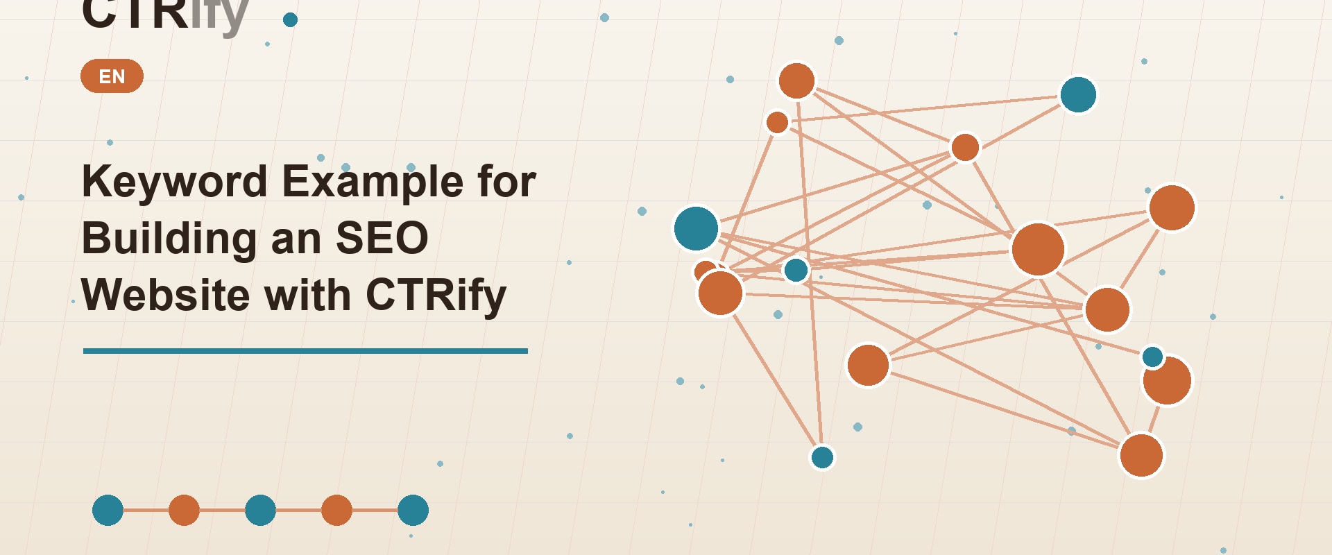 Keyword Example for Building an SEO Website with CTRify