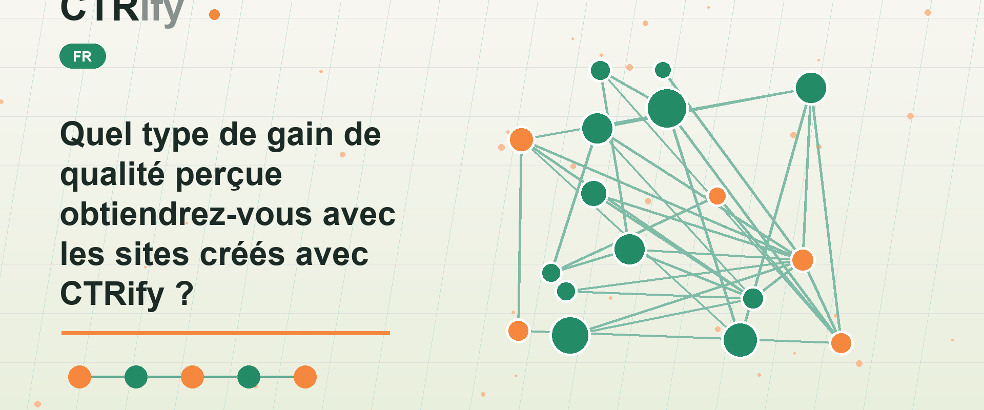 Quel type de gain de qualité perçue obtiendrez-vous avec les sites créés avec CTRify ?