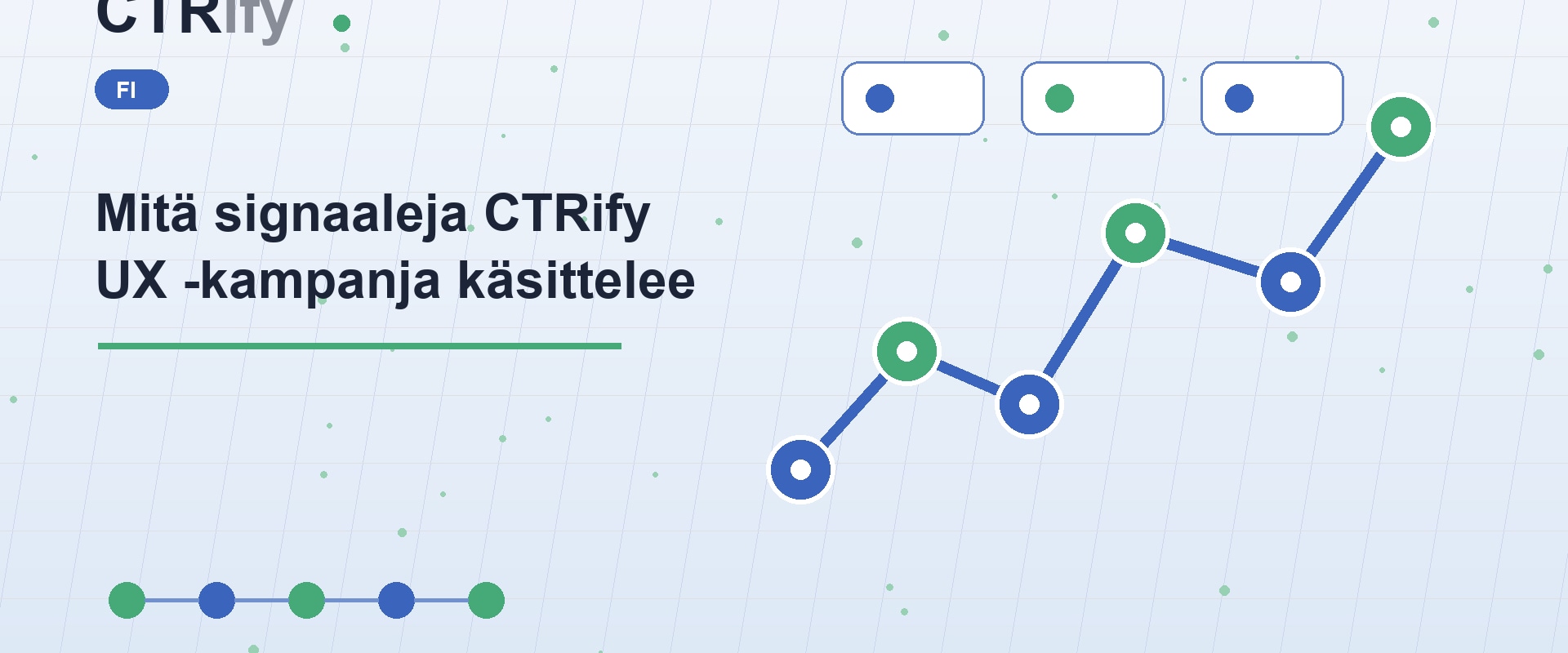 Mitä signaaleja CTRify UX -kampanja käsittelee