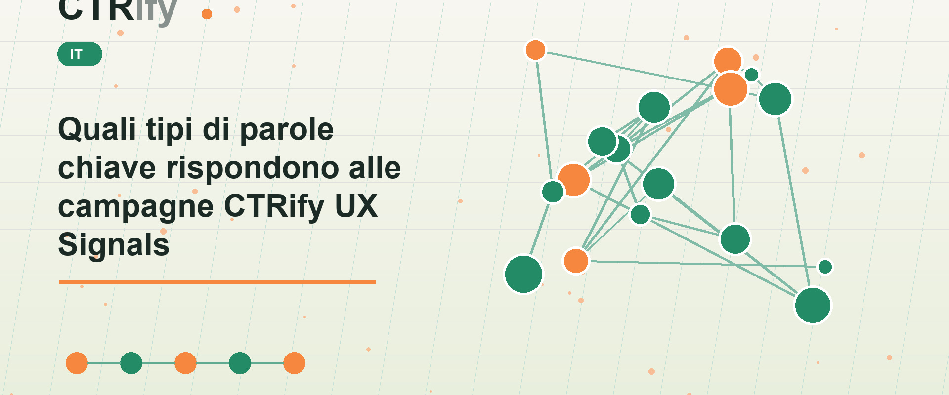 Quali tipi di parole chiave rispondono alle campagne CTRify UX Signals