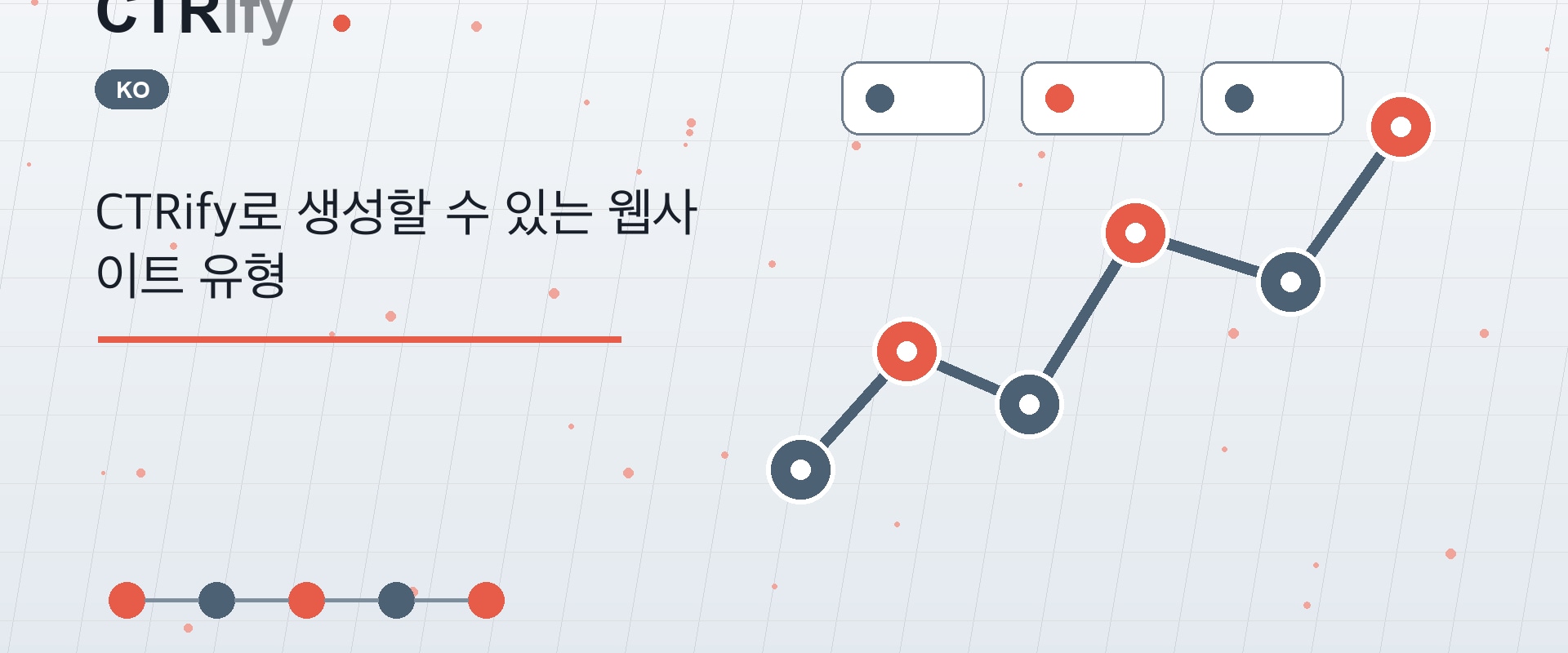 CTRify로 생성할 수 있는 웹사이트 유형