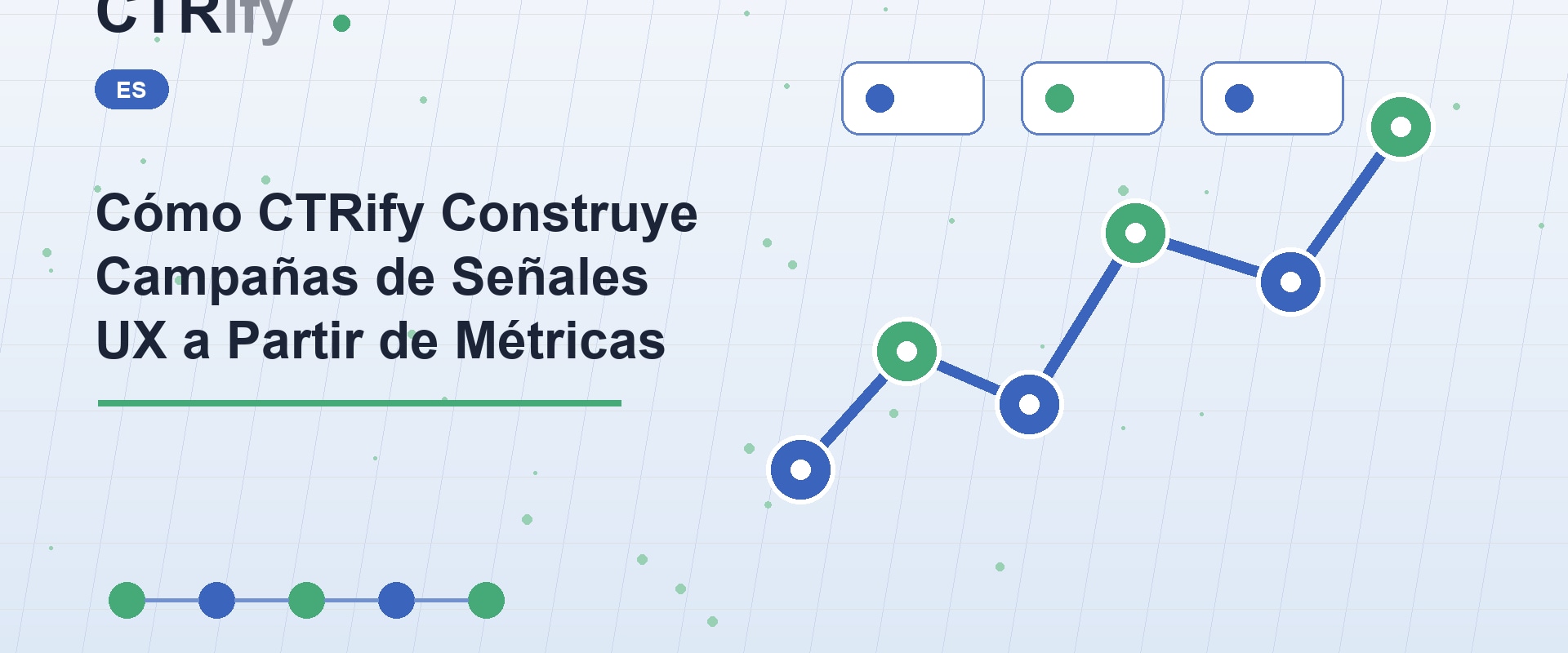 Cómo CTRify Construye Campañas de Señales UX a Partir de Métricas