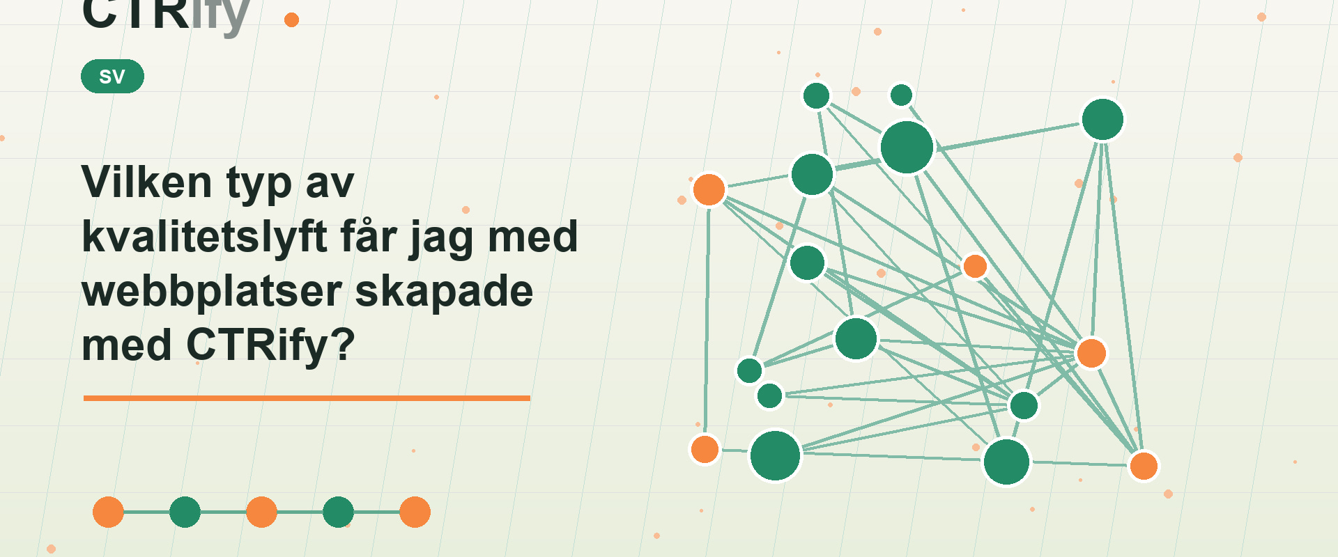 Vilken typ av kvalitetslyft får jag med webbplatser skapade med CTRify?