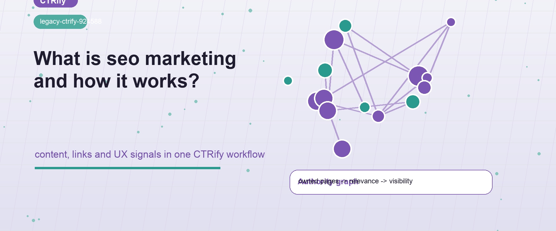 What Is SEO Marketing And How It Works With CTRify