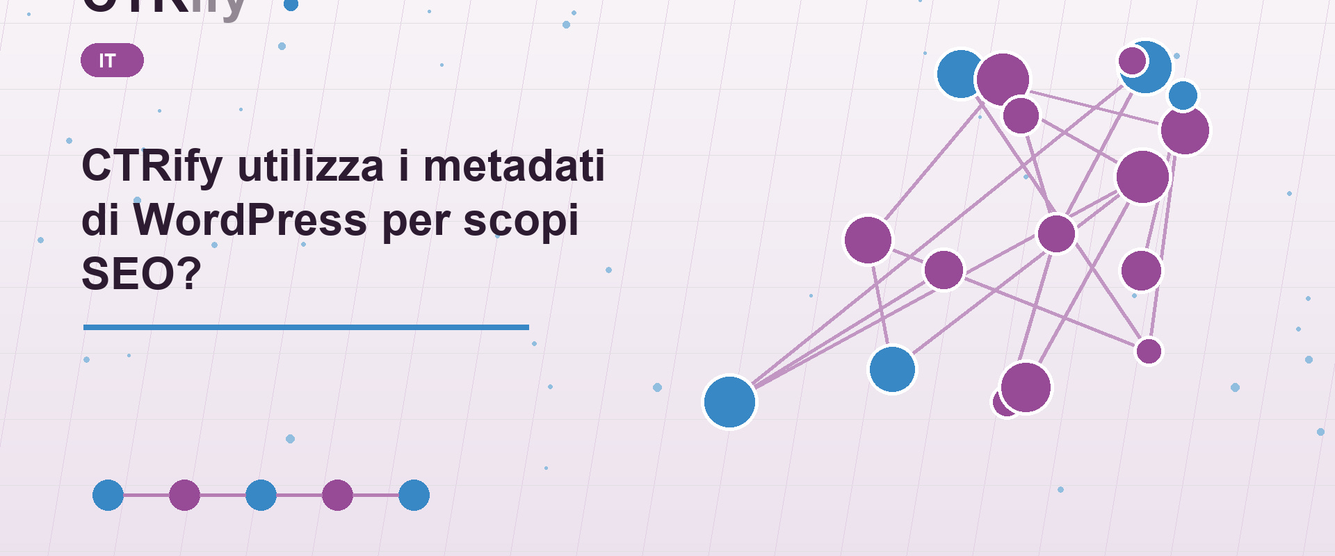 CTRify utilizza i metadati di WordPress per scopi SEO?