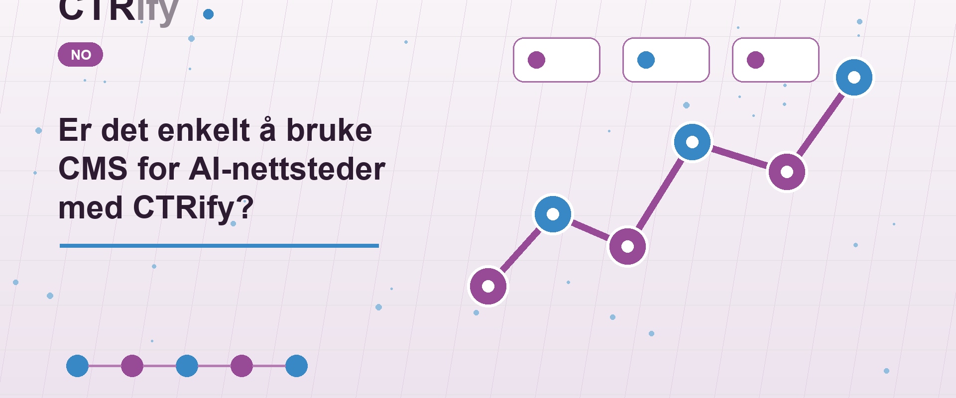 Er det enkelt å bruke CMS for AI-nettsteder med CTRify?