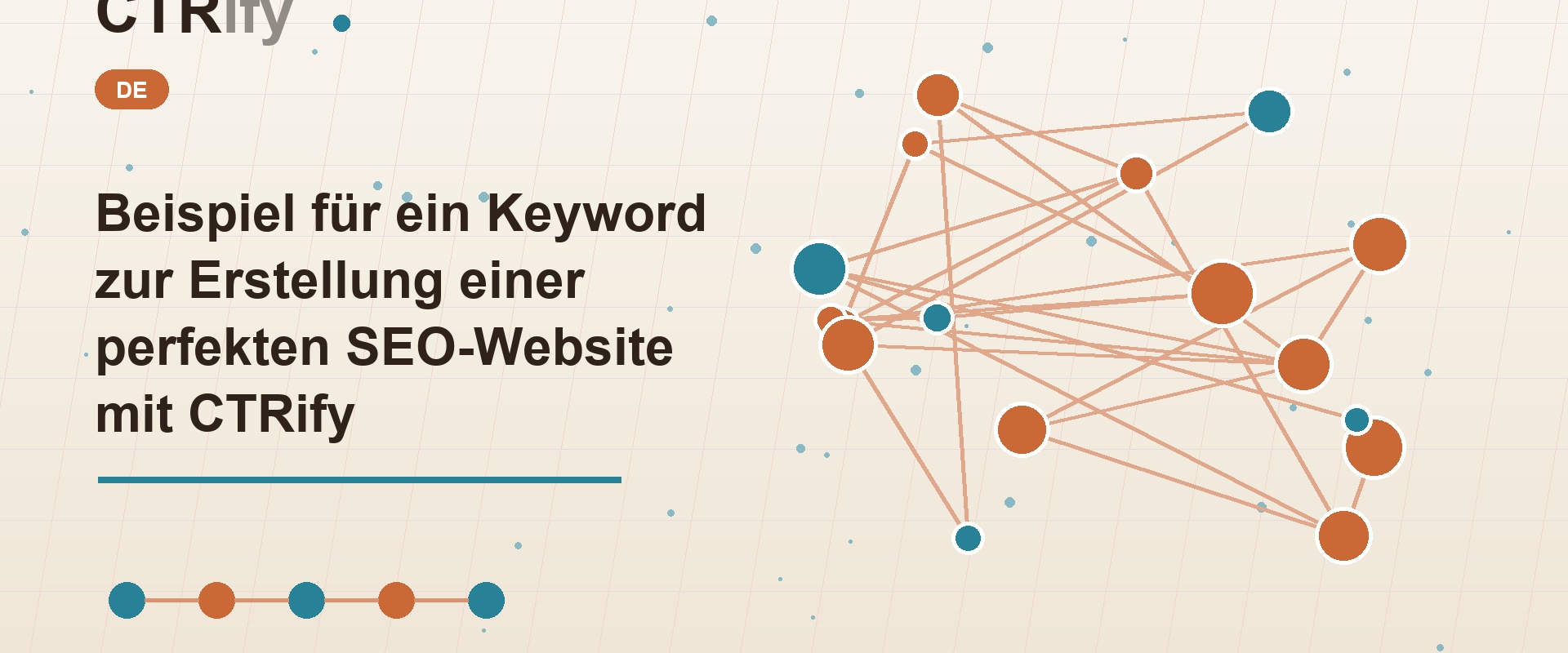 Beispiel für ein Keyword zur Erstellung einer perfekten SEO-Website mit CTRify