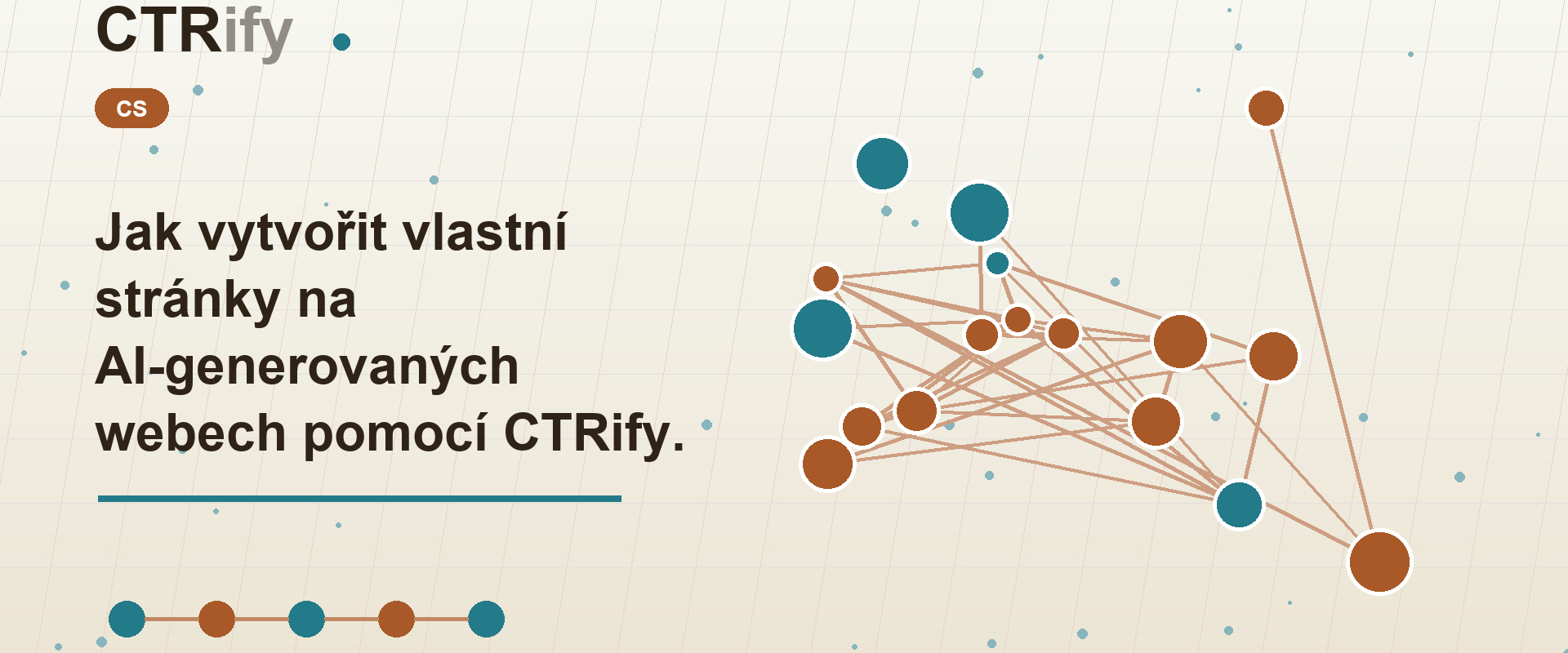 Jak vytvořit vlastní stránky na AI-generovaných webech pomocí CTRify CMS?