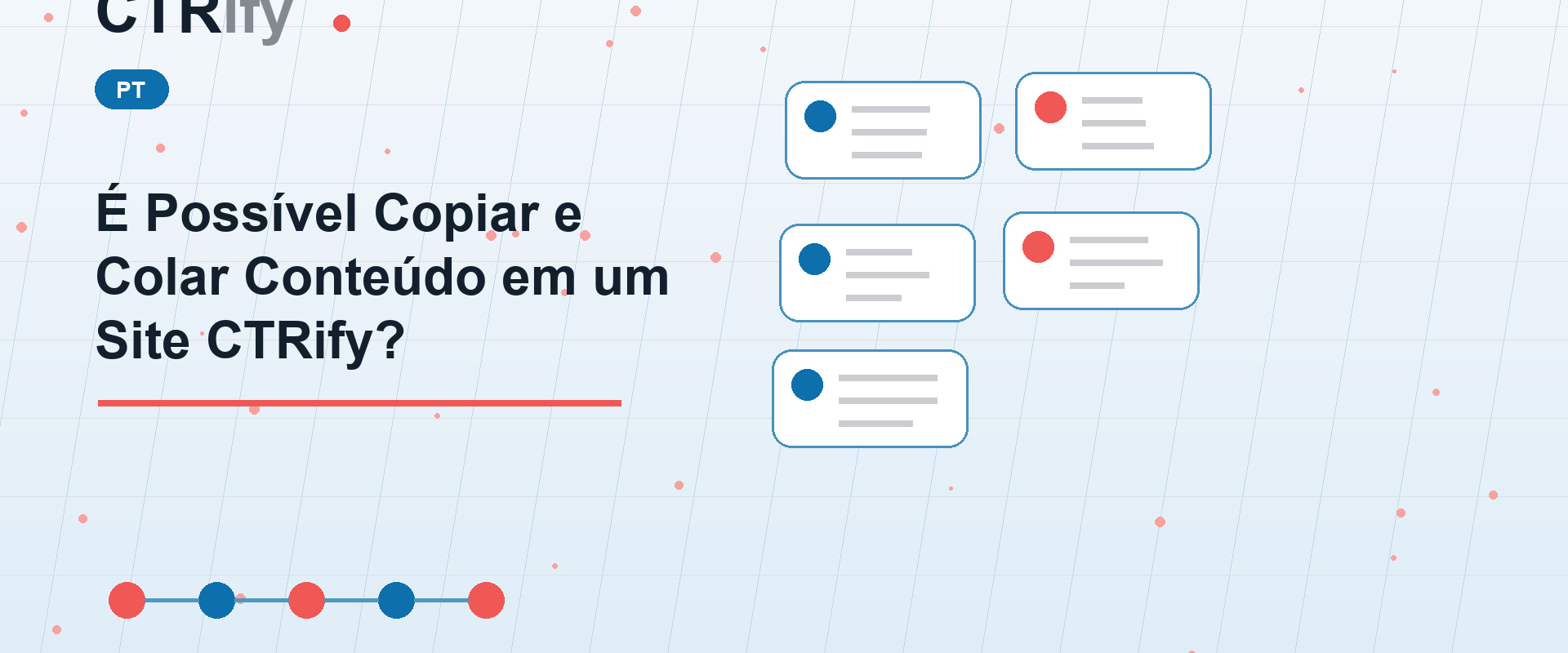 É Possível Copiar e Colar Conteúdo em um Site CTRify?