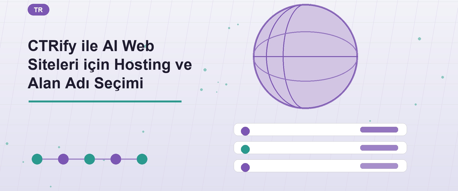 CTRify ile AI Web Siteleri için Hosting ve Alan Adı Seçimi