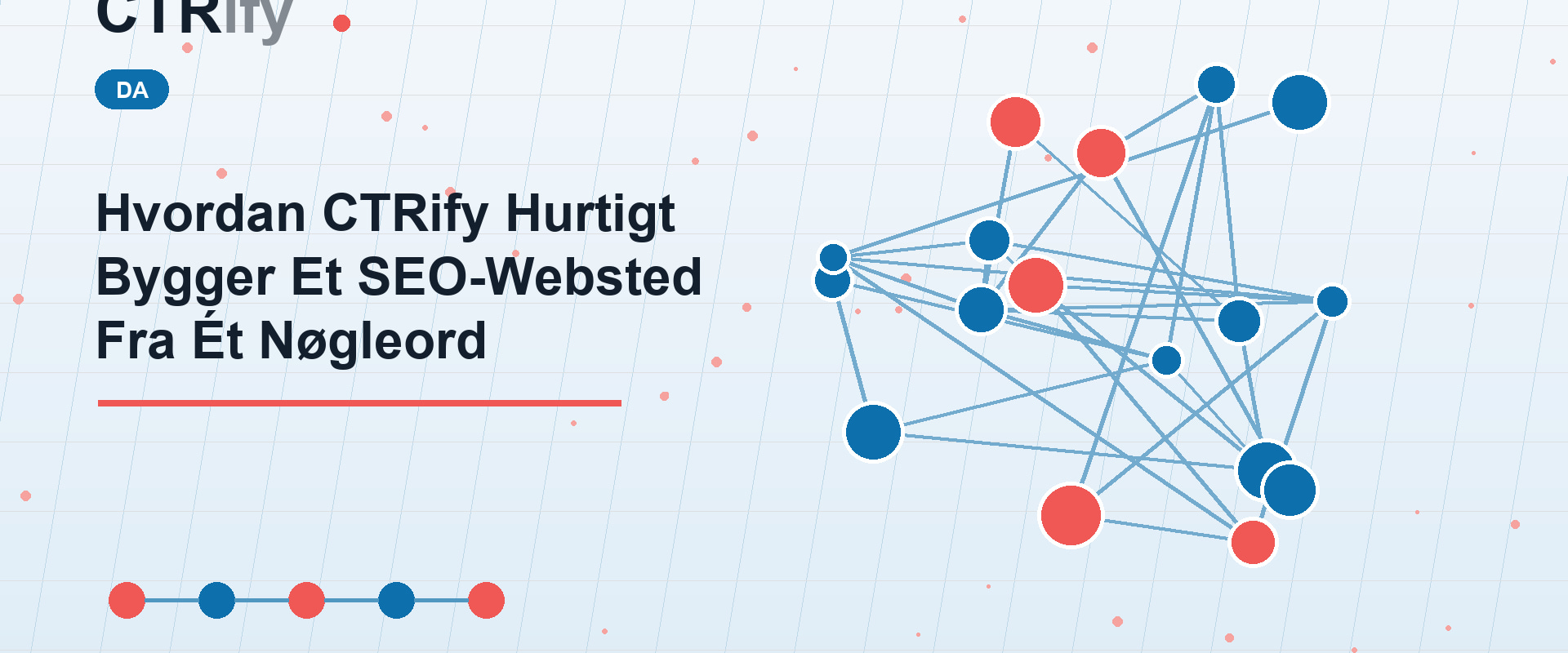 Hvordan CTRify Hurtigt Bygger Et SEO-Websted Fra Ét Nøgleord