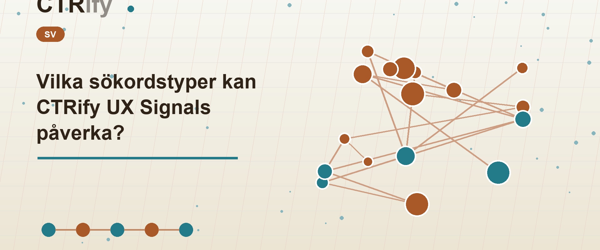 Vilka sökordstyper kan CTRify UX Signals påverka?