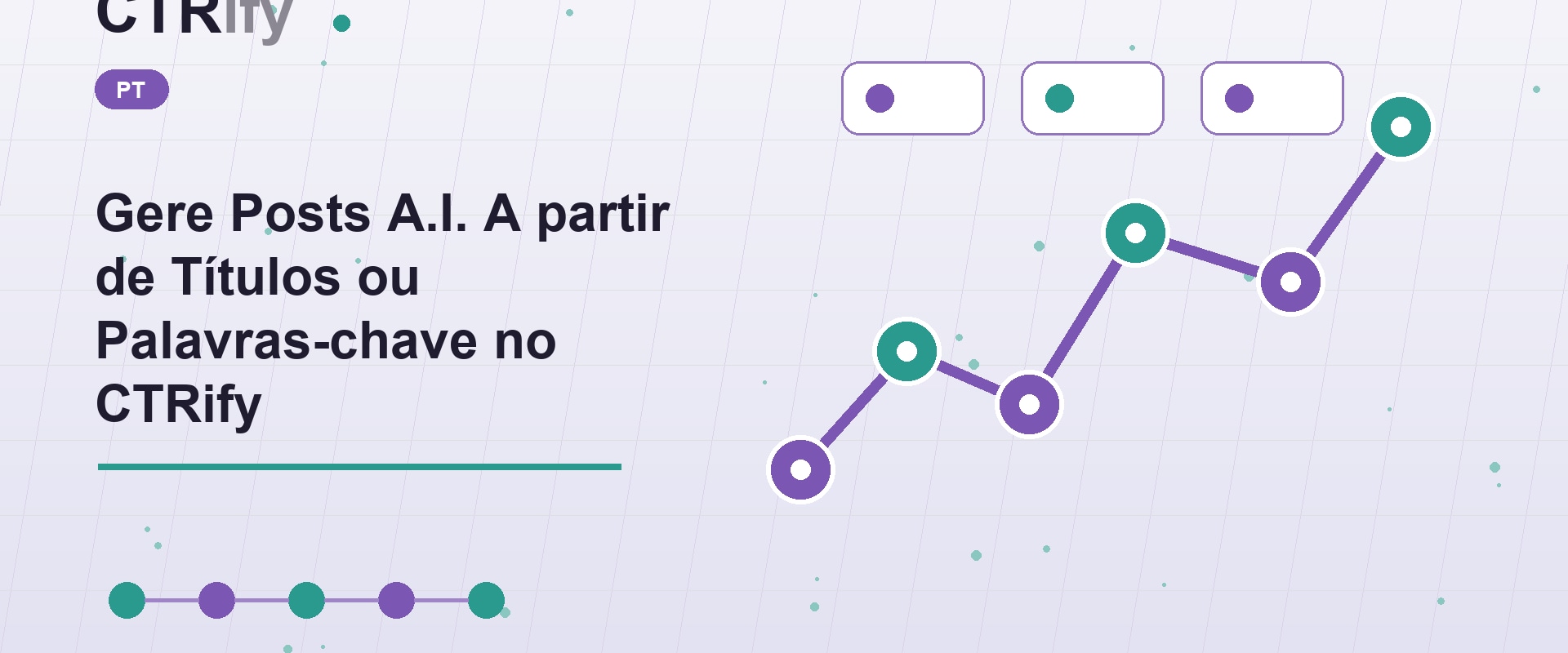Gere Posts A.I. A partir de Títulos ou Palavras-chave no CTRify
