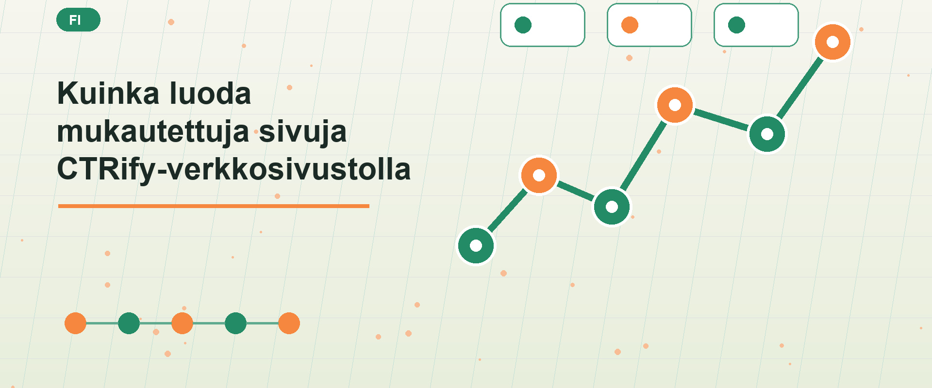 Kuinka luoda mukautettuja sivuja CTRify-verkkosivustolla